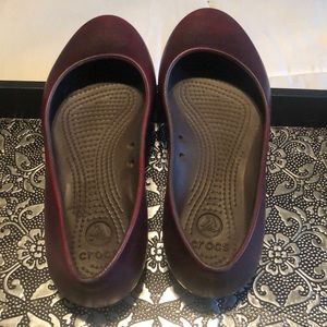 Ladies slip on Crocs